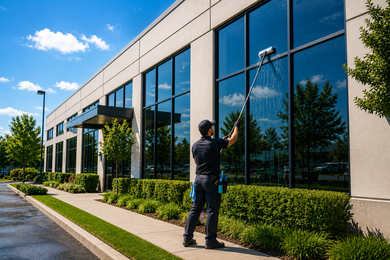 Commercial Window Cleaning service in Salt Lake County, Utah